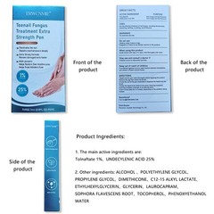 Toenail Fungus Treatment Extra Strength, Fungi 0.02 Fl Oz (Pack of 9), 9pcs