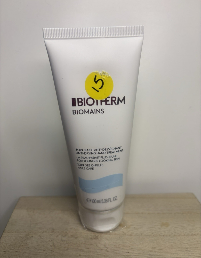 Biotherm Biomains Hand & Nail Cream Anti-Drying Treatment 3.38 fl oz