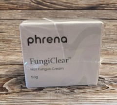 FungiClear Phrena Nail Cream w/ Tea Tree Oil, Oregano Oil, Vit E Sealed