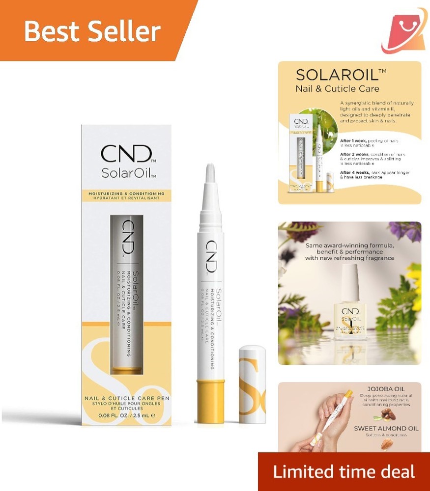 Cuticle Oil Pen Keratin Nail Treatment Travel Size 2.5ml Repair Damaged Nails