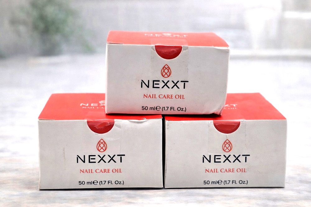 Lot Of 3!! – NEXXT Beauty Nourishing Nail Care Oil, 50ml (1.7 fl oz ea) NISB
