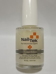 ( LOT OF 4 ) Nail Tek • For Soft Pelling Nails • RIDGE FILLER ~ 0.5 FL OZ EACH