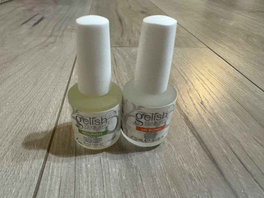 Harmony Gelish- pH Bond DEHYDRATOR (Prep)+ NOURISH Cuticle Oil 0.5oz Duo
