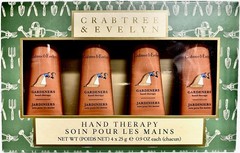 Moisturizing Hand Therapy Cream 4-Pack (0.9 oz Each) – Ideal for Gardeners, Dry