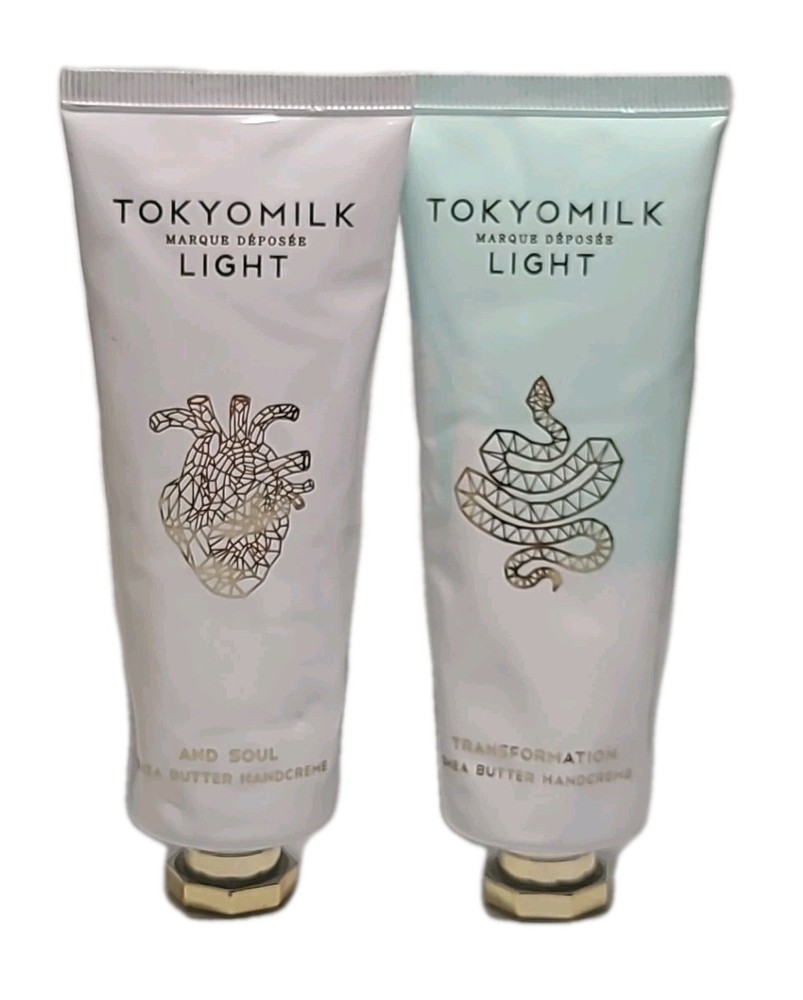 TOKYOMILK Light: AND SOUL and TRANSFORMATION #03 Shea Butter HAND CREAM 2.7 oz