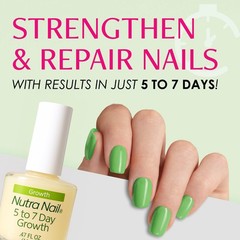 Nutra Nail 5 to 7 Day Growth Treatment – Fast 0.47 Fl Oz (Pack of 1), WHITE