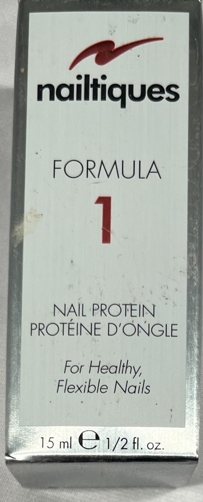 Nailtiques Formula 1 Nail Protein for Healthy, Flexible Nails, 0.5 oz.