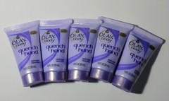 Olay body Quench Rapid Repair Hand Lotion 1.0 oz Tube 5 OZ Total Disc Lot of 5
