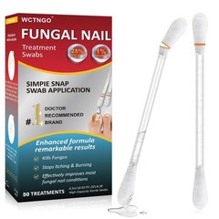 Fungal Nail Treatment Swabs-50ct, Extra Strength 25% 1 Count (Pack of 50)