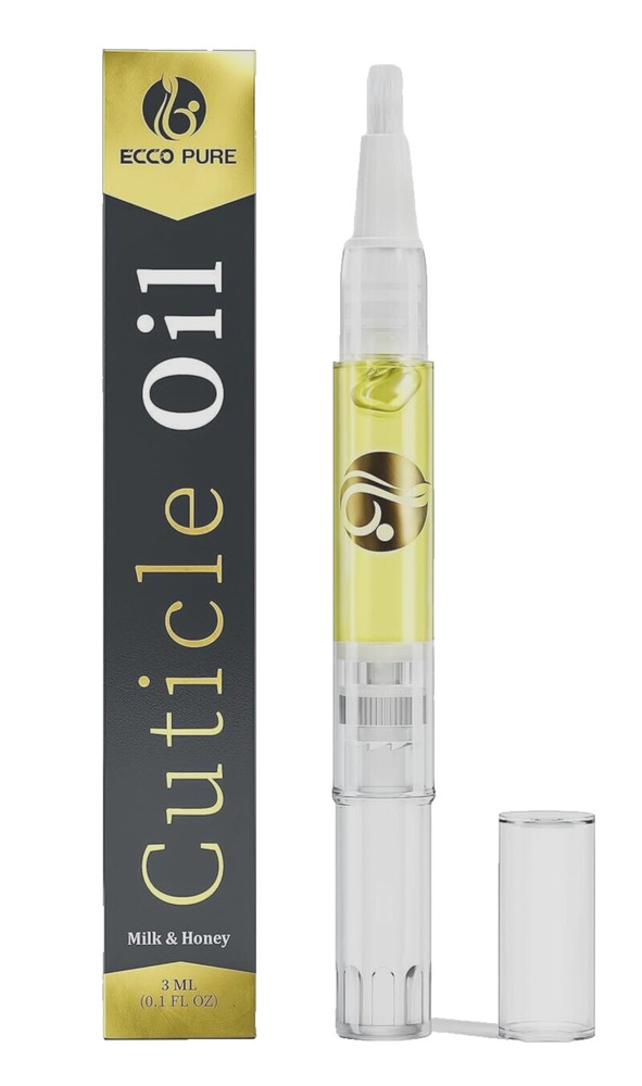 Cuticle Oil Pen with Milk & Honey – Nail and Cuticle Protector w/ Vitamin E