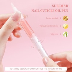 6PCS Cuticle Oil Pen Kit Nail Nourishing Repair Treatment for Salon and Home New