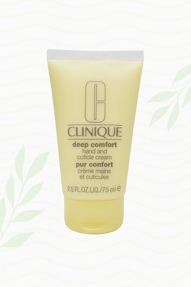 Clinique Deep Comfort Hand & Cuticle Cream 2.5oz / 75 ml Hydrating Soothing NEW