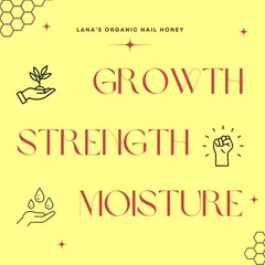 Twinkled T Nail Honey Cuticle Oil, Organic Growth & Strength Serum with Jojoba,