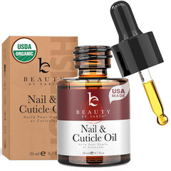 Beauty by Earth Organic Nail & Cuticle Oil 2 Pack – USA Made, Strength Repair