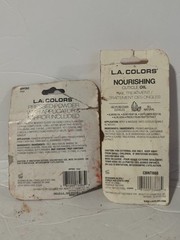 L.A. COLORS Salon Fabulous Nourishing Cuticle Oil + Pressed Powder BPP236 BEIGE