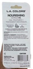 Lot of 2 – L.A. COLORS Salon Fabulous Nail Treatment Nourishing Cuticle Oil, New