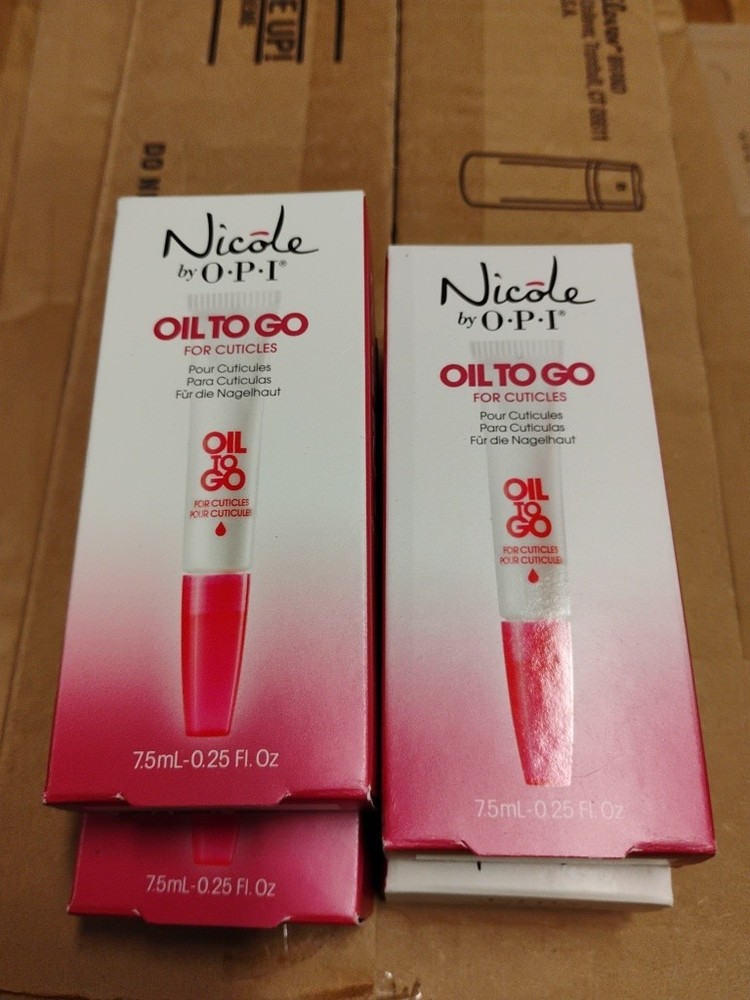 Nicole by OPI Oil To Go For Cuticles 0.25 oz Lot 2 C-1