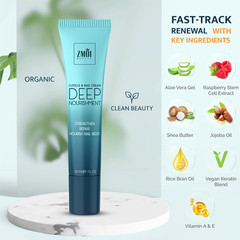 Cuticle & Nail Cream Treament, Deep Nourishing – USA Made – Daily Repair Nail Ca