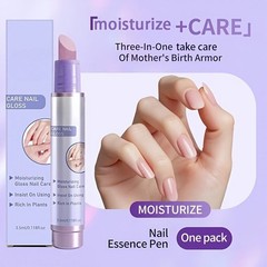 2 Pack Nail Cuticle Oil Pen Quartz Tip Moisturizing Nail Care Treatment Tool