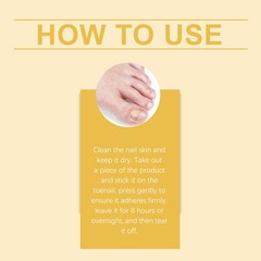 Nail Care Patch ntle Care Soft Nail Toenail Night Daily Care