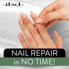 IBD 5 Second Brush On Nail Glue Gel Resin – 0.20 Fl Oz (Pack of 3),