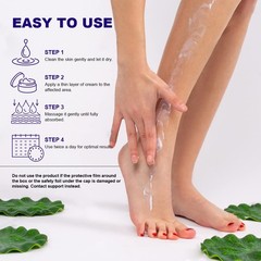 ASDToTio Urea Cream 42% – Premium Foot 4 Ounce (Pack of 1), white