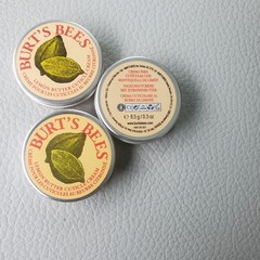 Burt’s Bees Lemon Butter Cuticle Cream 3 Lot 0.3 oz Each Travel Size