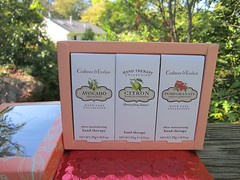 CRABTREE EVELYN HAND CREAM THERAPY CITRON, AVOCADO POMEGRANATE~NEW BOX SET of 3