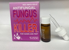 No Miss Antifungal Fungus Killer for hands and feet 1/4 fl.oz. 7ml (New Bottle)