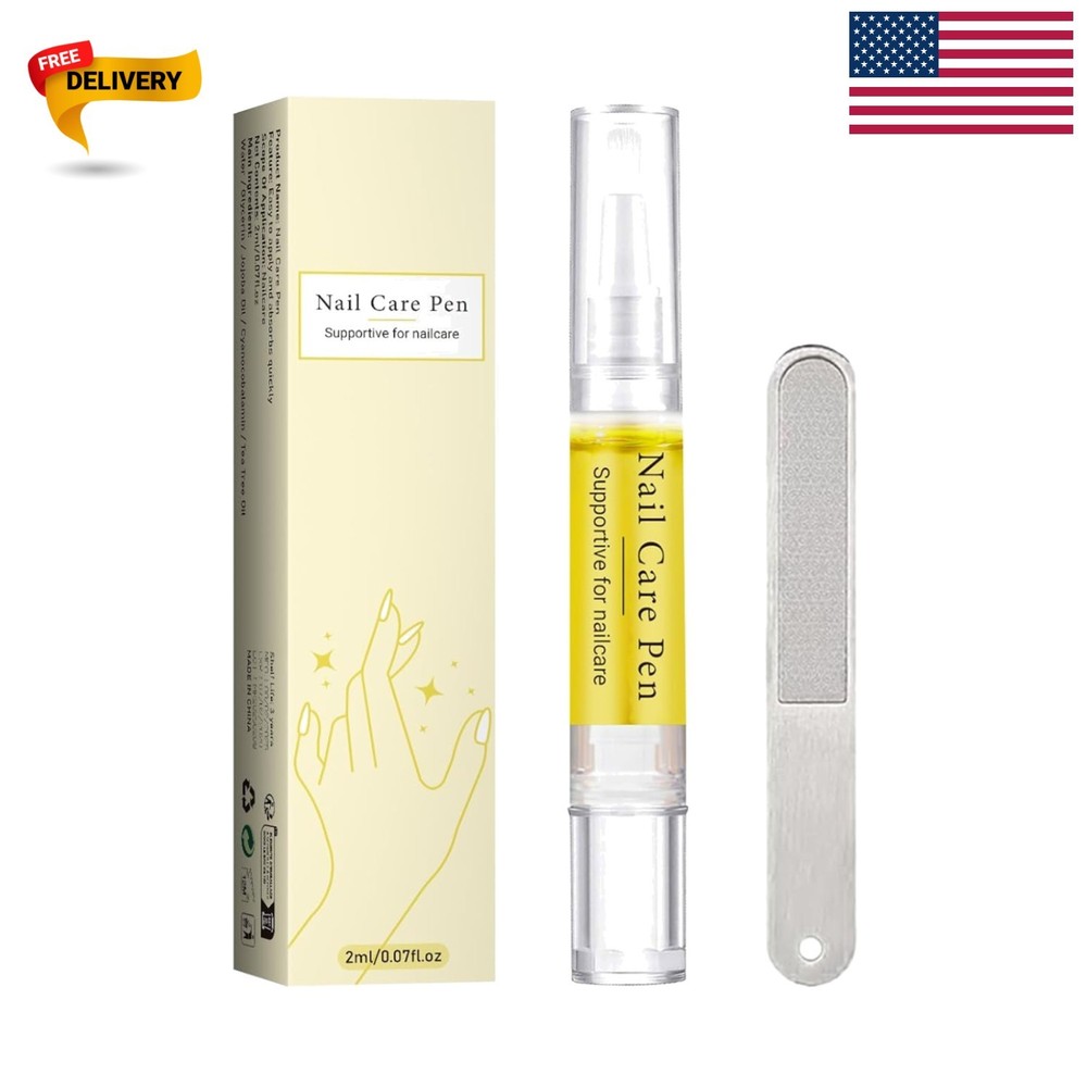 Cuticle Oil & Nail Strengthener – Exfoliating Growth Treatment for Healthy Nails