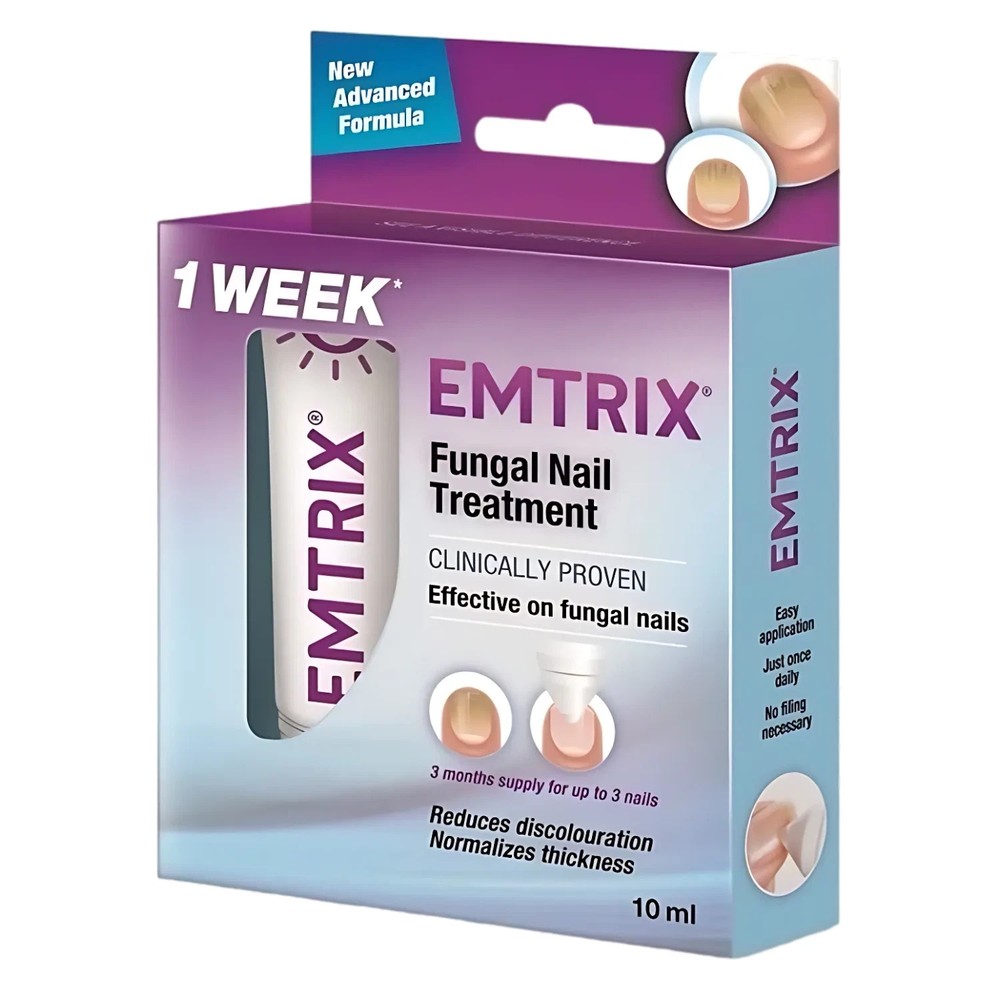 EMTRIX 10ml Fungal Nail Treatment Solution | Fast Acting Nail Fungus Care