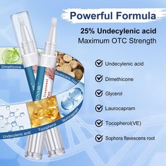 Toenail Fungus Treatment Extra Strength, Fungi 0.02 Fl Oz (Pack of 9), 9pcs