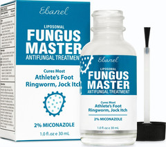 1 Fl Oz (Pack of 1), Ebanel Athlete’s Foot Fungus Treatment Extra Strength…