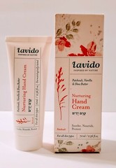 Lavido Patchouli Verbena Shea Butter Nurturing Hand Cream 2.36 oz New Boxed