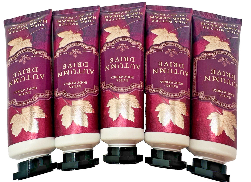 Bath & Body Works Autumn Drive Hand Cream 1 oz x5