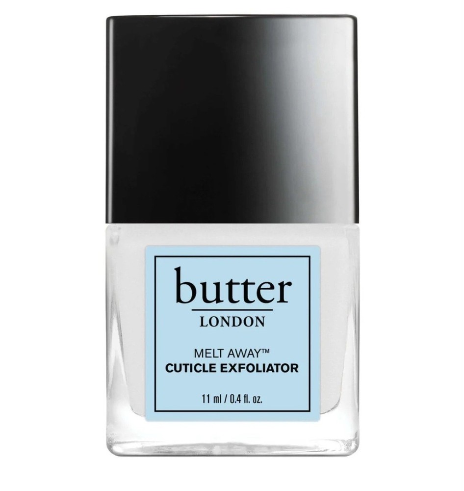 butter LONDON Cuticle Remover Liquid, Melt Away – Cuticle Oil Exfoliator 0.4OZ