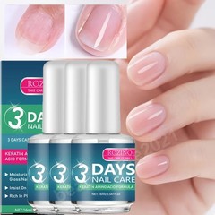 3PCS 3 Days Nail Care Nail Nourishing Oil Nails Strengthener For Damaged Nails