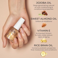 CND SolarOil Nail and Cuticle Care, Natural Blend of Jojoba, Cuticle Oil (D821)