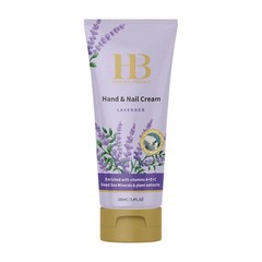 H&B 100ml LAVENDER Hand & Nail Cream, Dead Sea Minerals, Protects Hand Skin