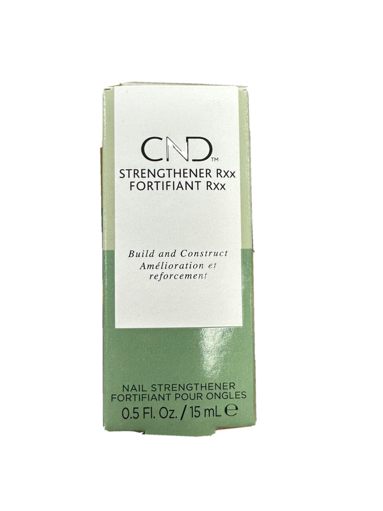 CND Strengthener RXX Build And Construct Nail Strengthener 0.5 fl oz NIB 2024