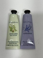 CRABTREE &EVELYN HAND THERAPY 3 Pieces SET ,LAVENDER, AVOCADO, LILY Read*