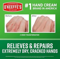 O’Keeffe’s Working Hands Hand Cream for Extreme Dryness – 3 Ounce (Pack of 2)