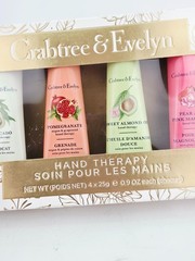 Crabtree Evelyn Hand Therapy Lotion Avocado Pomegranate Almond Pear 4pc Set