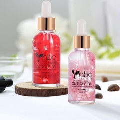 nbc BeautiLab Nail Cuticle Oil, 2Pcs 1 Fl Oz (Pack of 2), Rose & Strawberry