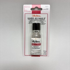 Sally Hansen CLEAR 45077 Hard As Nails Hardener 0.45oz | Strengthening Treatment