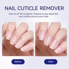 Hydrating Cuticle Remover for Dry Manicures, 30ml with Professional Tools