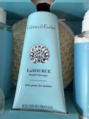 Crabtree & Evelyn LaSource 4 piece Gift Set Body Wash~Lotion~Loofah~Hand Therapy