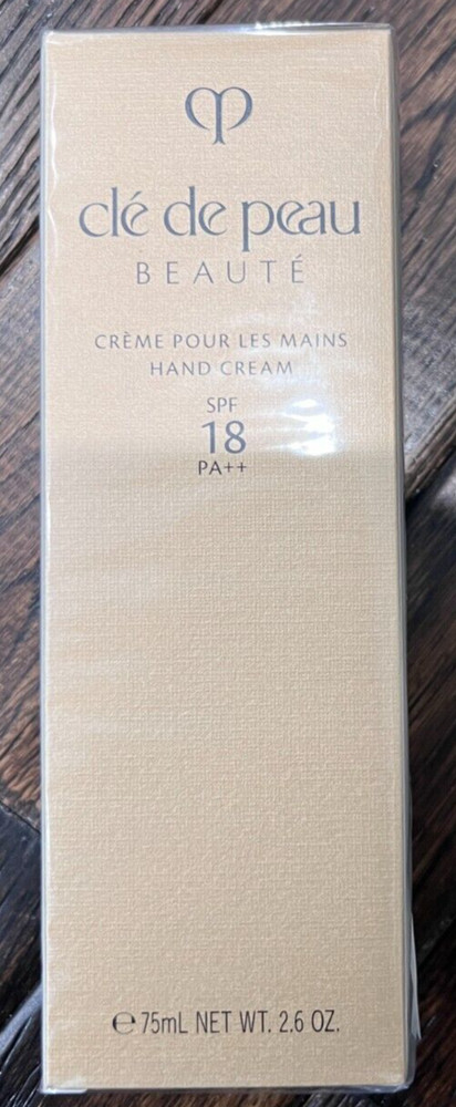 SHISEIDO CLE DE PEAU BEAUTE ~ HAND CREAM SPF 18 ~ 2.6 OZ UNBOXED