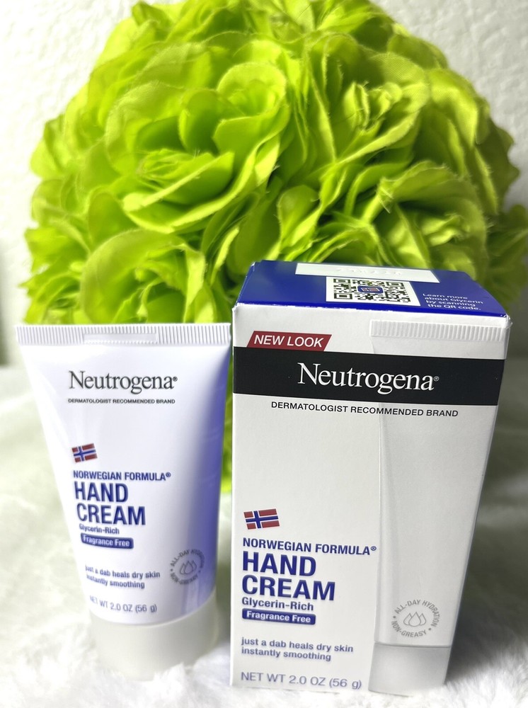 Neutrogena Norwegian Formula Dry Hand Cream, Fragrance-Free, 2 oz