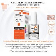NailTek Strengthener 2 Intensive Therapy – For Soft & Peeling Nails